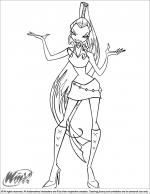 Winx Club coloring