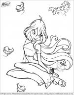 Winx Club coloring