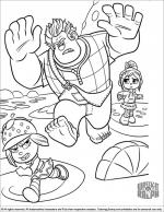 Wreck It Ralph coloring