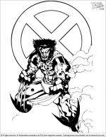 X men coloring