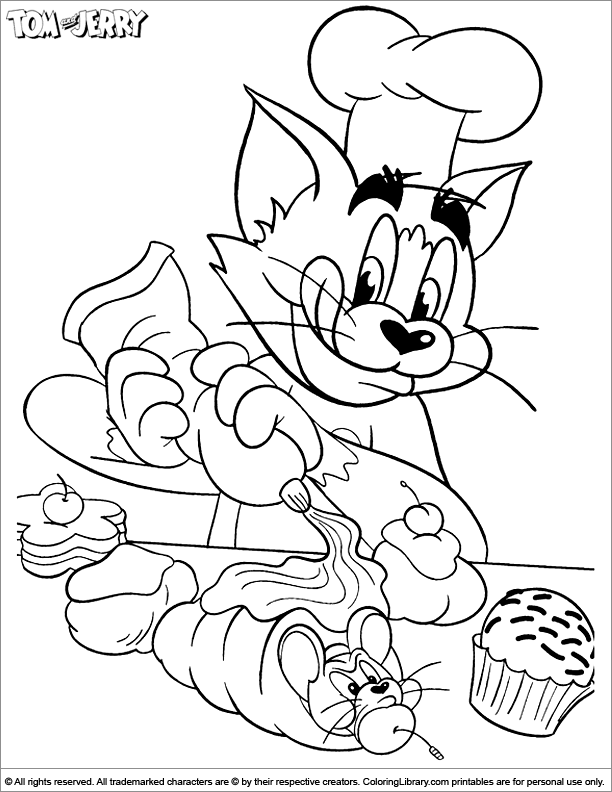 40 Collections Tom Jerry Coloring Pages Online Free  Latest Free