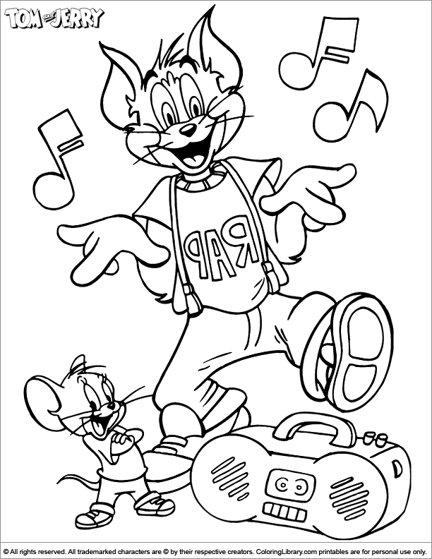 Cool  coloring page