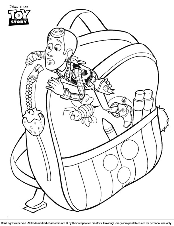  coloring page for kids to print