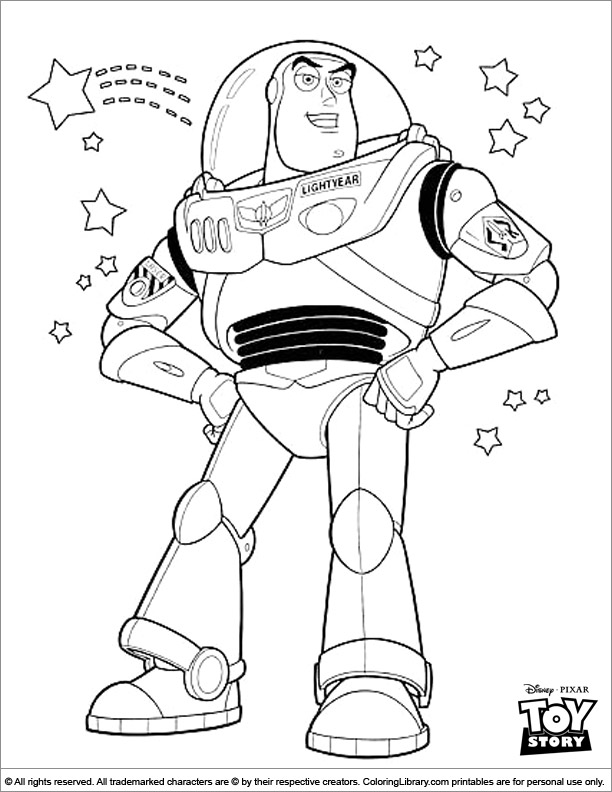 Toy Story coloring fun