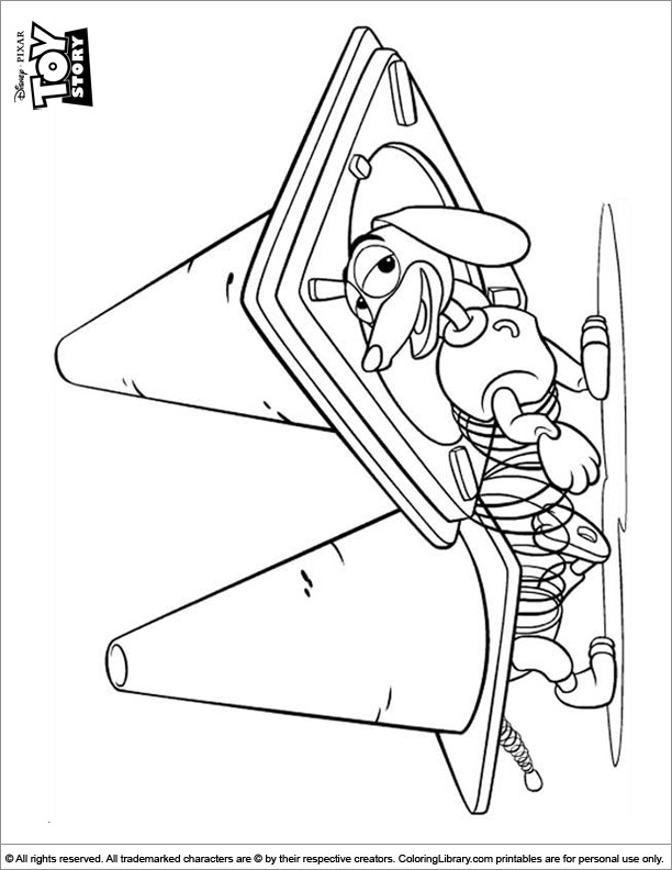 Toy Story coloring book printable