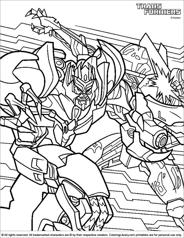  free online coloring page