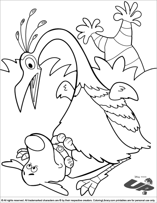 Fun  coloring sheet