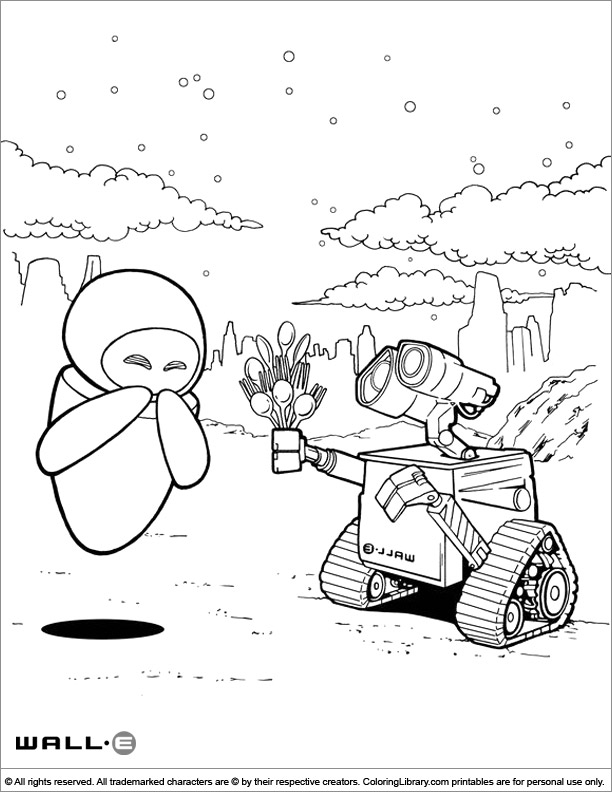  coloring book page