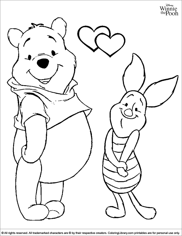  coloring book page