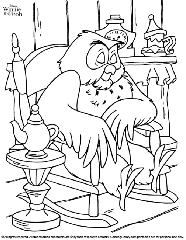  fun coloring sheet