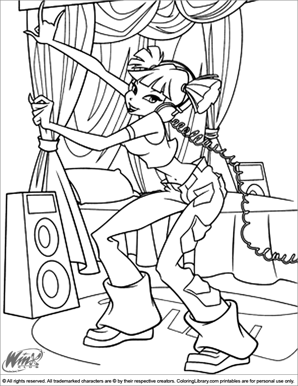 Amazing  coloring page