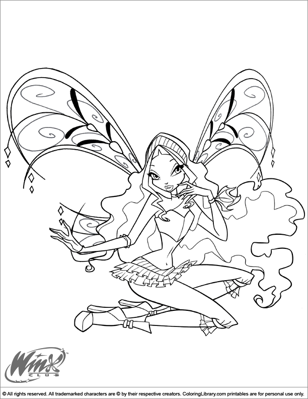  fun coloring sheet