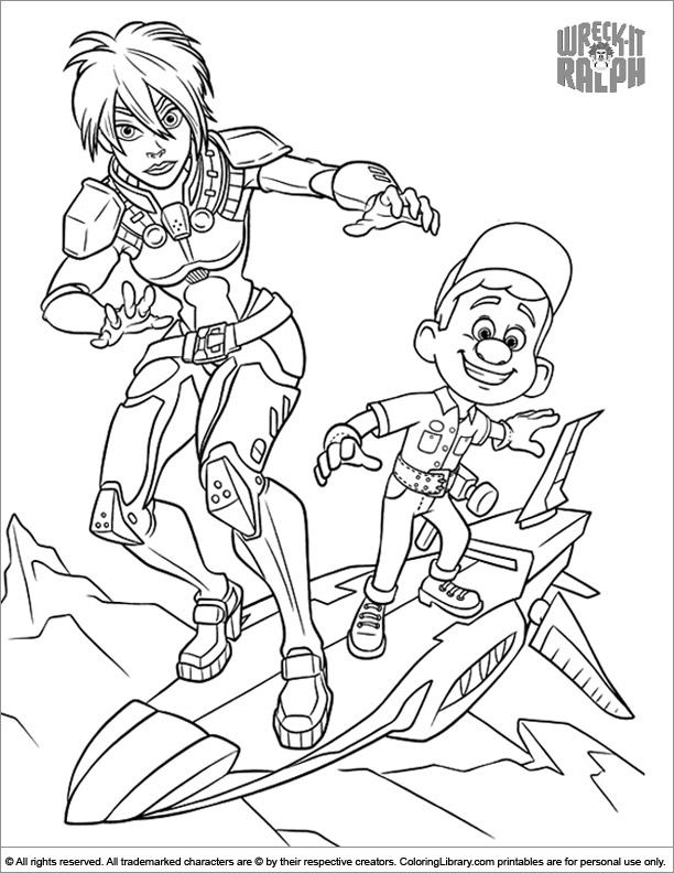  free online coloring page