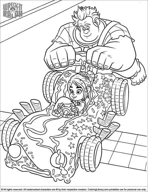  free coloring book page